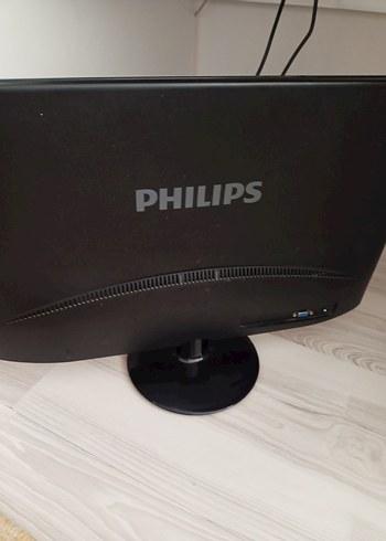 Philips Siyah Bilgisayar Monitörü - Görsel 2