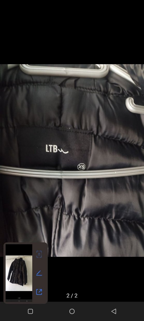 Kemerli Siyah Midi Kadın Ceket - Görsel 2