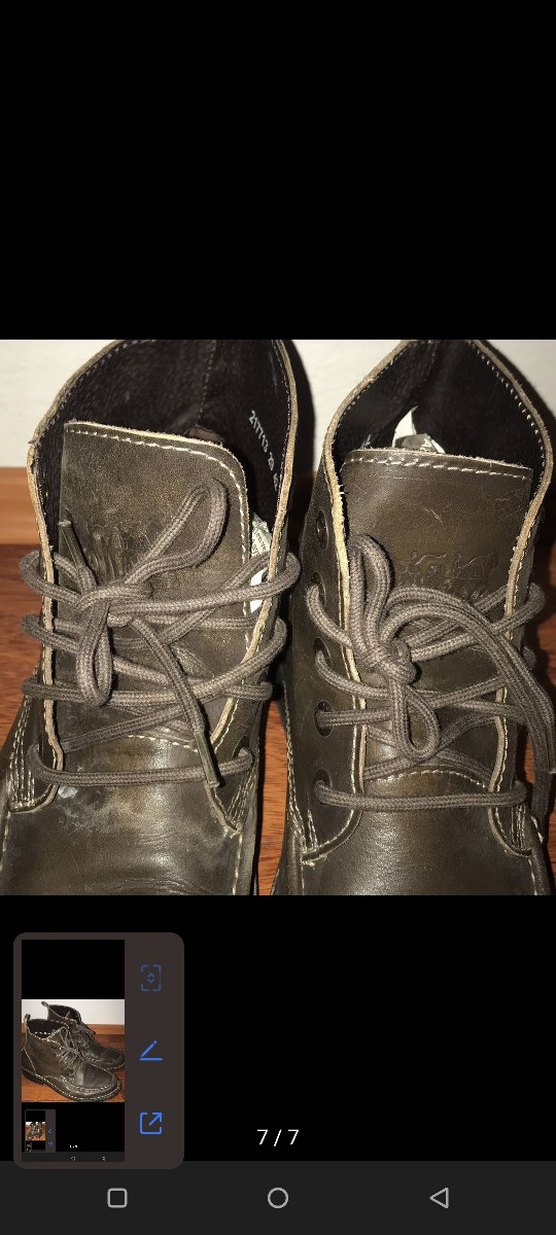 Klasik Tarzda Gri Deri Erkek Botlar - Görsel 3