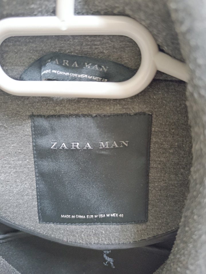 Zara Gri M beden  erkek Ceket - Görsel 2