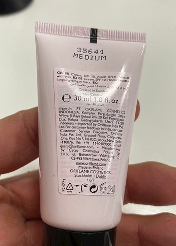 OnColour  BB Krem SPF 10 35641 medium - Görsel 2