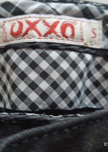 oxxo Siyah Düğmeli Rock Punk Denim Şort