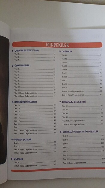  Beden Matematik 8.sınıf fms yayıncılık soru bankasi 