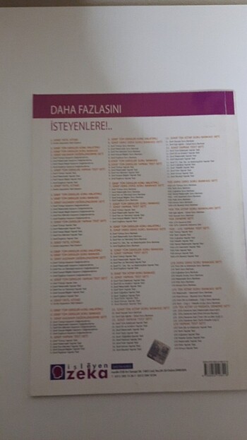 8.sinif fen işleyen zeka çek kopar test