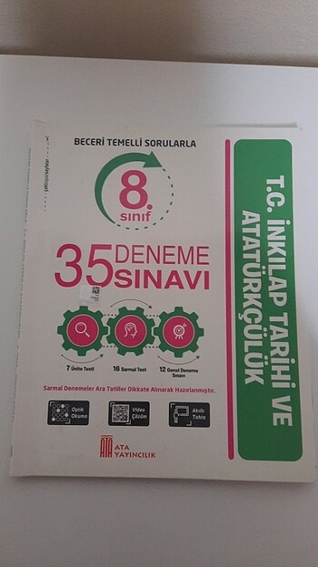 İnkılap tarihi 8.sinif ata yayıncılık çek kopar test