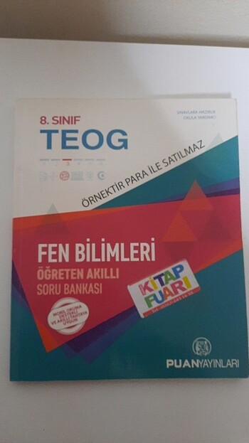 Fen 8.sinif puan yayınları soru bankası