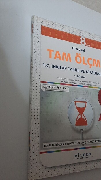 Beden Renk Bilfen yayıncılık tam ölçme inkılap 8.sinif test kitabi