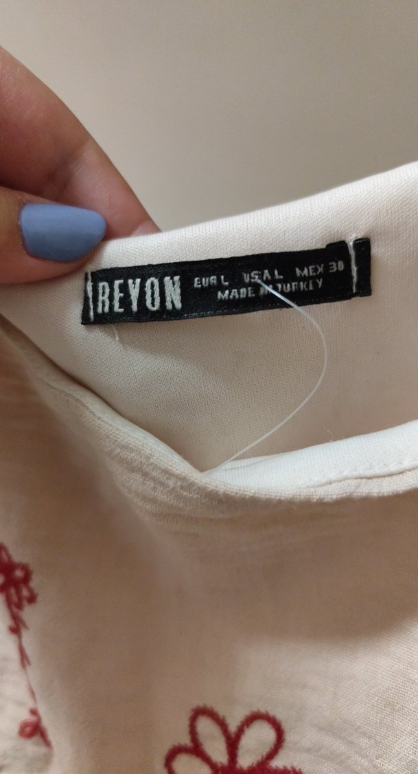 Nakışlı Krem Mini Bohem Yelek - Görsel 3