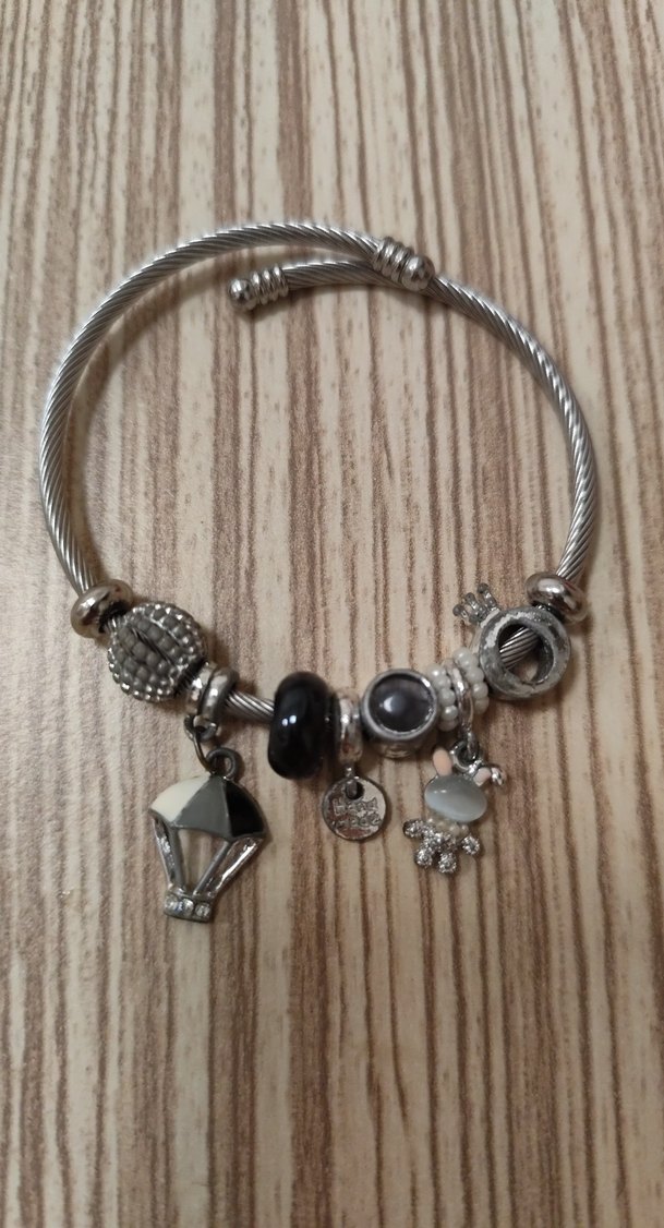 Charm Gümüş Bileklik - Görsel 2