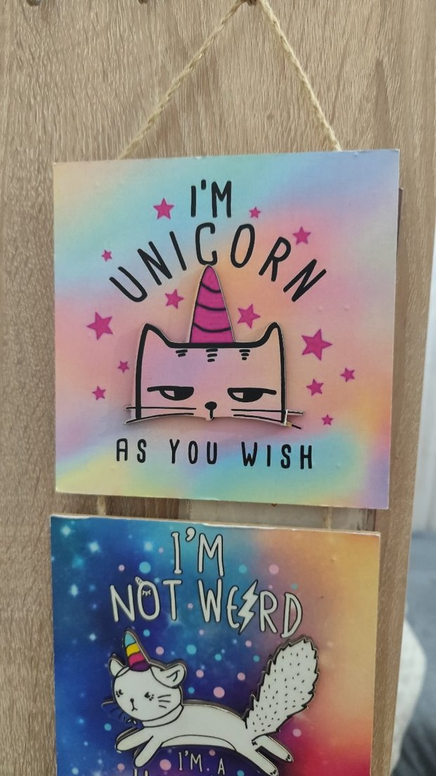 Renkli Unicorn Temalı Süs - Görsel 2