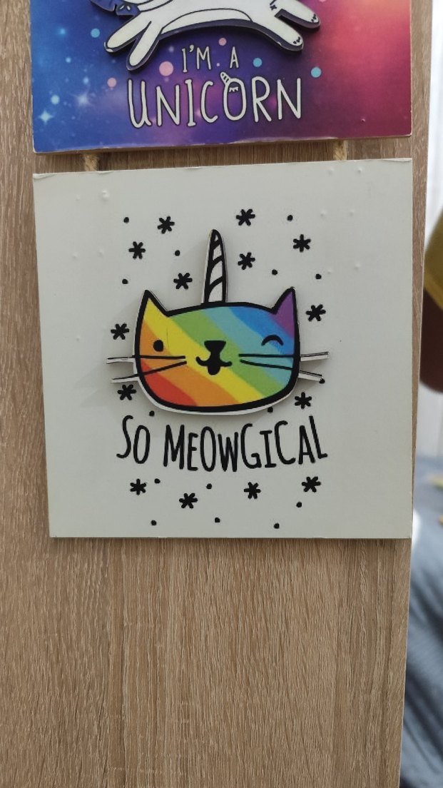 Renkli Unicorn Temalı Süs - Görsel 4