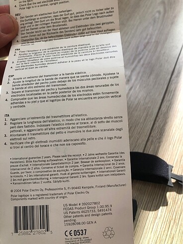 Polar T 34 TRANSMİTER VE SAAT - Görsel 5