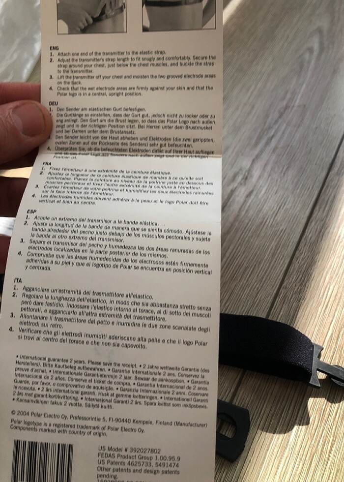 Polar T 34 TRANSMİTER VE SAAT - Görsel 4