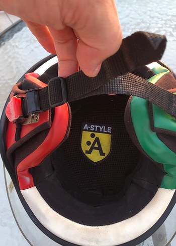 A-STYLE Biker Kask - Görsel 3