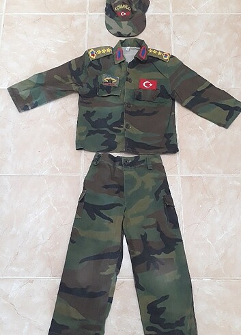 5 7 YAŞ KOMANDO KIYAFETİ