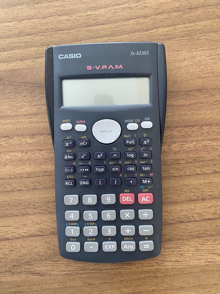 Casio Fx-82MS Bilimsel Hesap Makinesi Mavi - Görsel 3