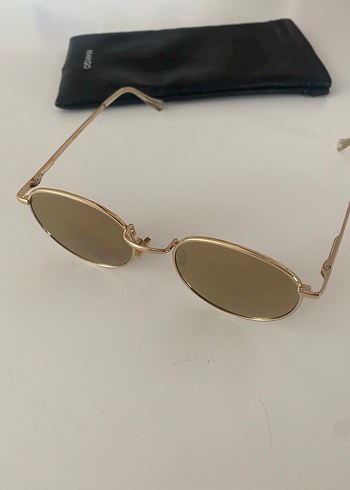 Beden altın Renk Mango Kadın Güneş Gözlüğü
