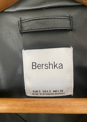 Kadın Bershka Deri Blazer Ceket - Görsel 6