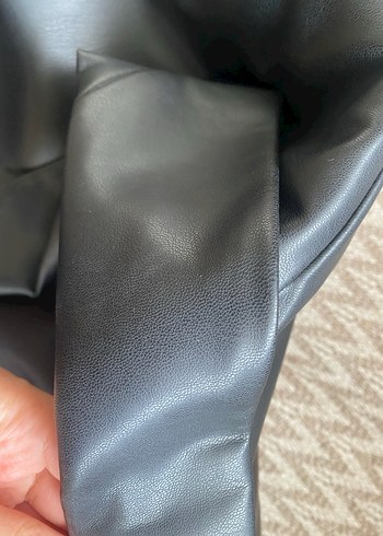 Kadın Bershka Deri Blazer Ceket - Görsel 10