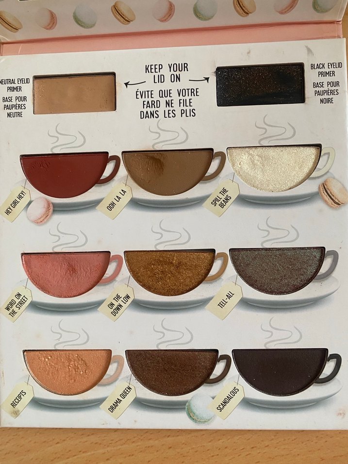 theBalm What's The Tea? Sıcak Tonlu Far Paleti - Görsel 3