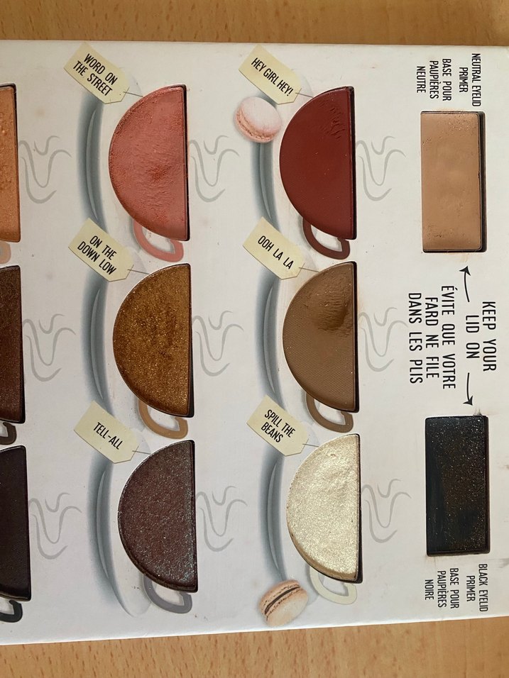 theBalm What's The Tea? Sıcak Tonlu Far Paleti - Görsel 5