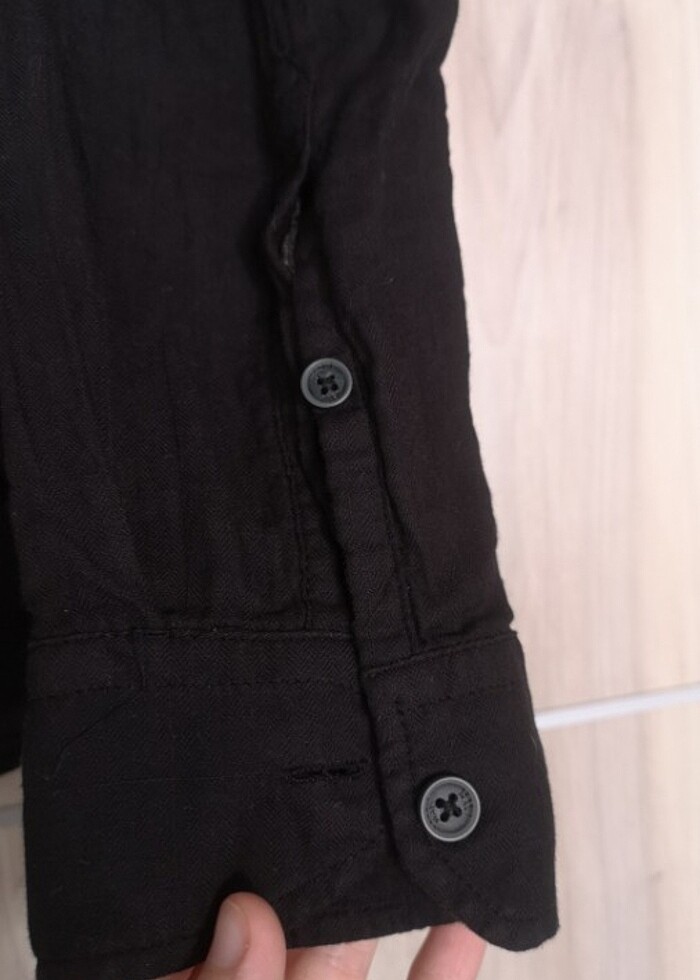 Mavi erkek gömlek  - Görsel 3