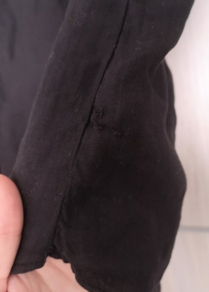 Mavi erkek gömlek  - Görsel 4