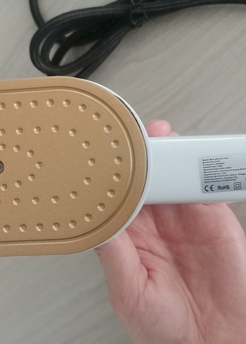 Beyaz Mini Ütü seyahat - Görsel 4