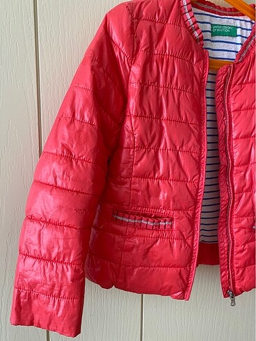 6 Yaş Beden BENETTON KIZ ÇOCUK MEVSİMLİK MONT