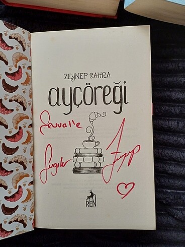 imzali kitap aycoregi zeynep sahra