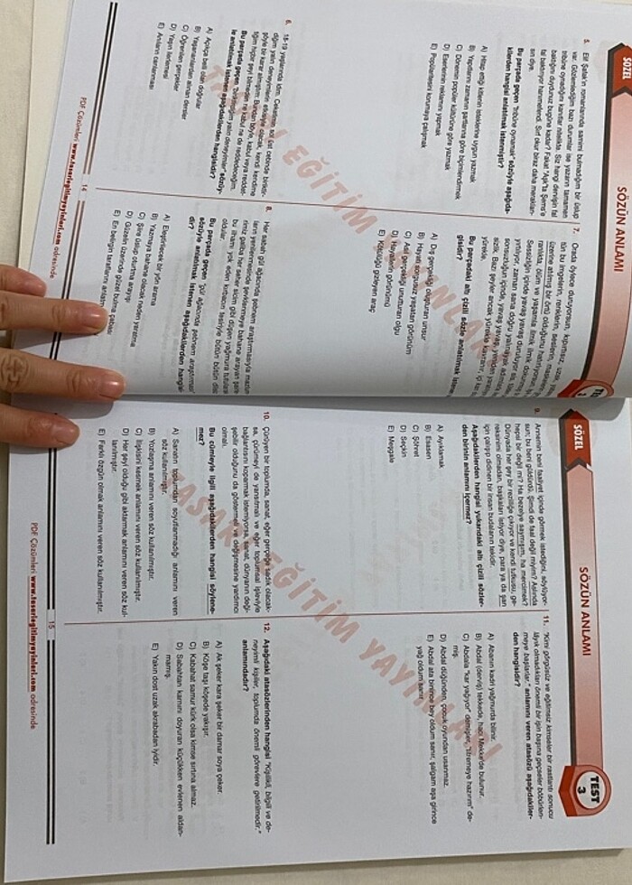 Dgs test kitapları - Görsel 3