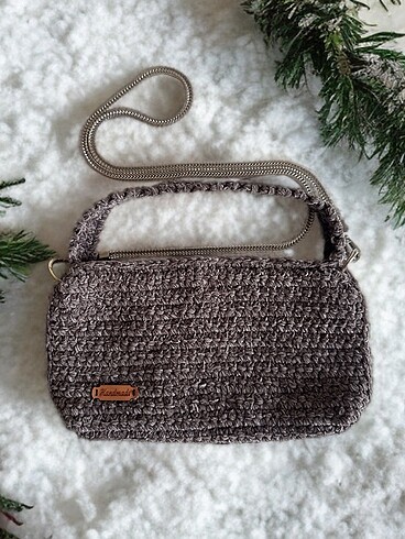 Zara HandMade Örme Çanta