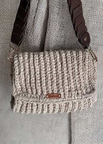 Zara HandMade Örme Çanta