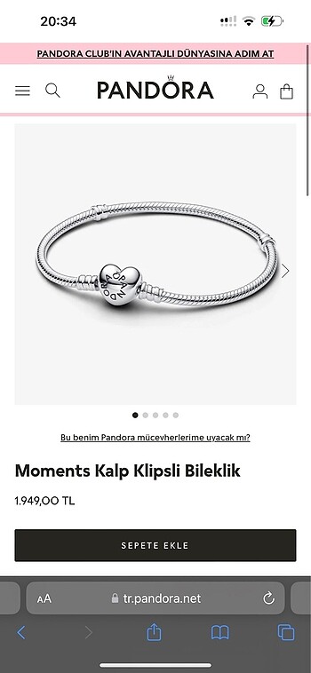 Pandora Bileklik