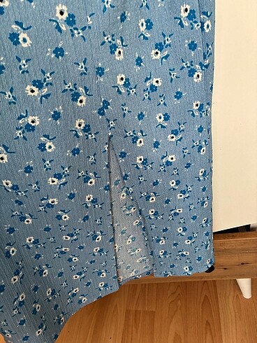 Zara Çiçekli Uzun Elbise