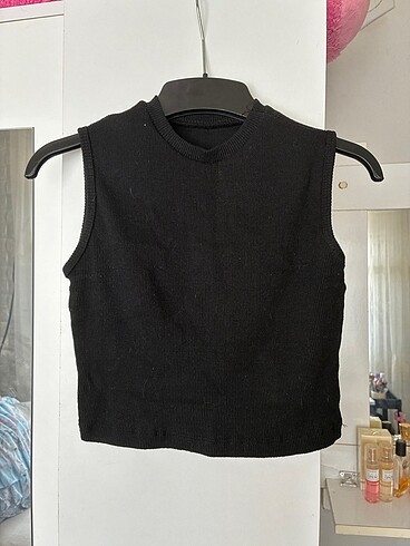 Trendyol & Milla Beyaz/ Siyah Crop