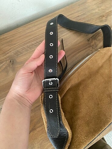 Beden camel Renk Stradivarius taba çanta