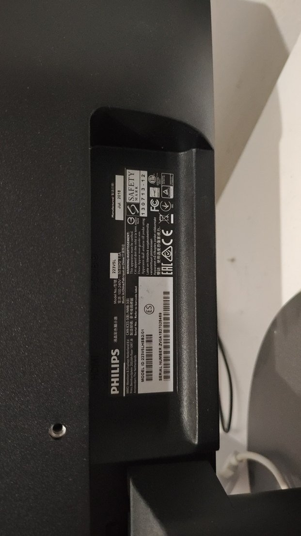 Philips Siyah Monitör - Görsel 2