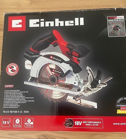 Einhell te cs 18/165 -1 li solo