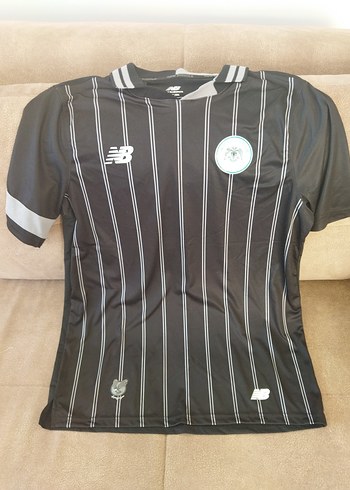 2024-2025 orijinal Konyaspor Erkek Siyah Kısa Kollu Forma