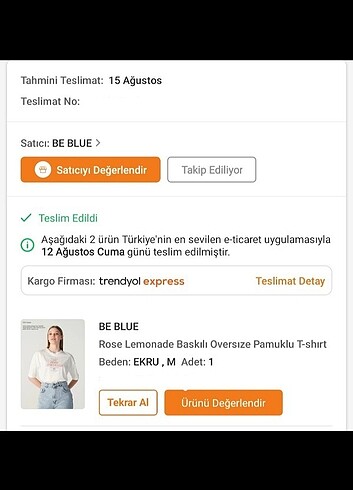 m Beden beyaz Renk Be Blue baskılı oversize tişört