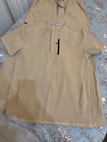 Arya medical scrubs üniforma takımı-Bej