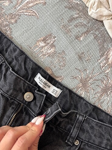 Stradivarius Stradivarius Denim Mom Jean Pantolon