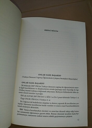  Başarı için küçük adımlar 
