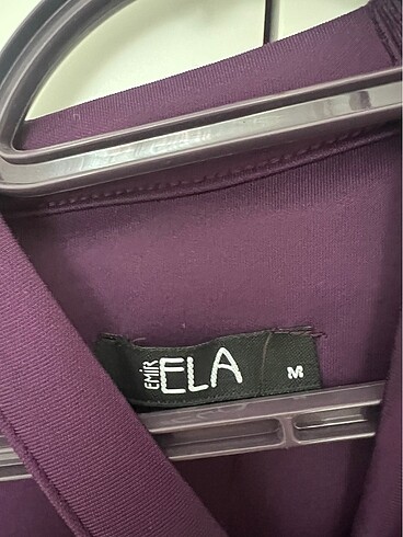 m Beden Deniz butik mor elbise