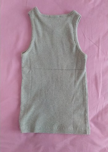 Gri Yüksek Yakalı Kadın Atlet - Görsel 2