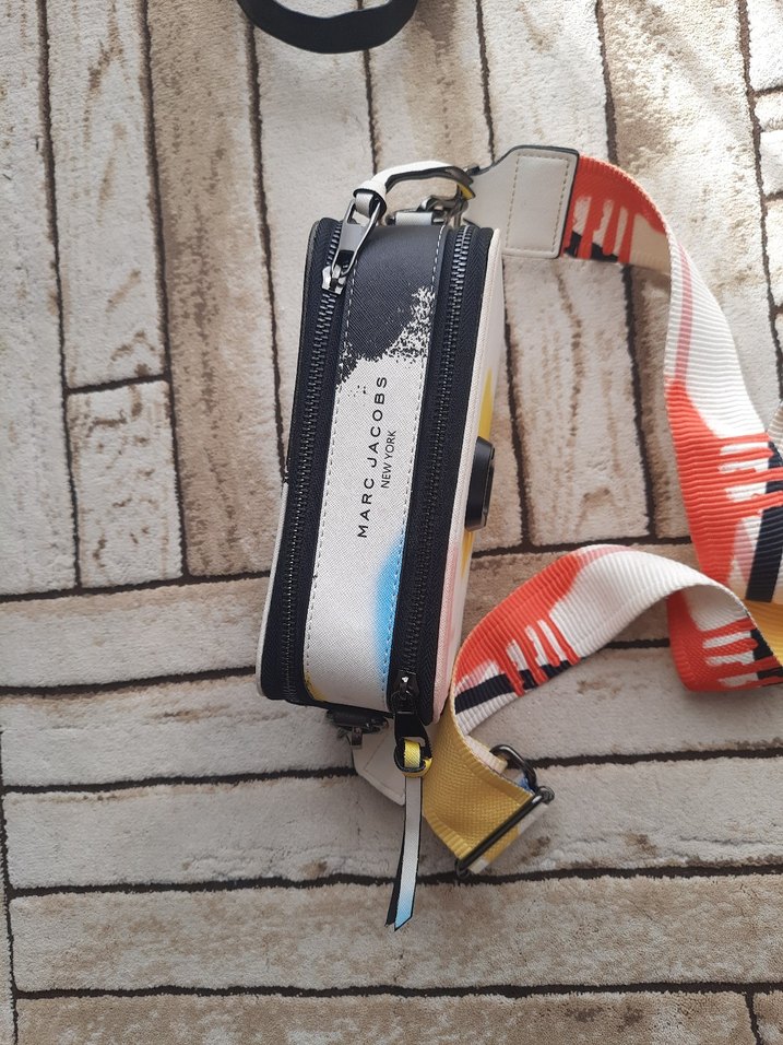 Renkli Bağcıklı Kadın Çapraz Çanta - Görsel 2