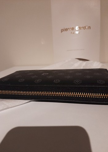 Pierre Cardin Siyah Deri Kadın Cüzdan - Görsel 2
