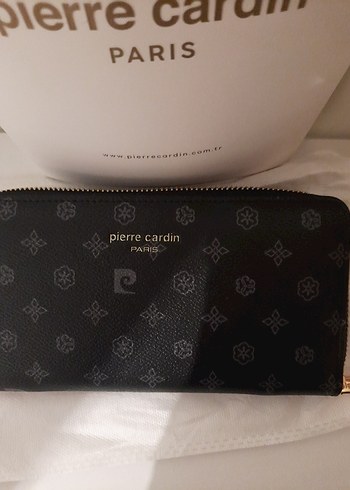 Pierre Cardin Siyah Deri Kadın Cüzdan - Görsel 6