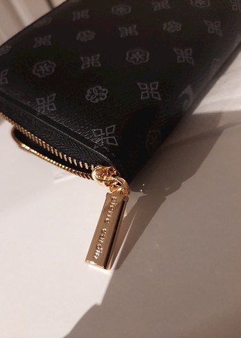 Pierre Cardin Siyah Deri Kadın Cüzdan - Görsel 5